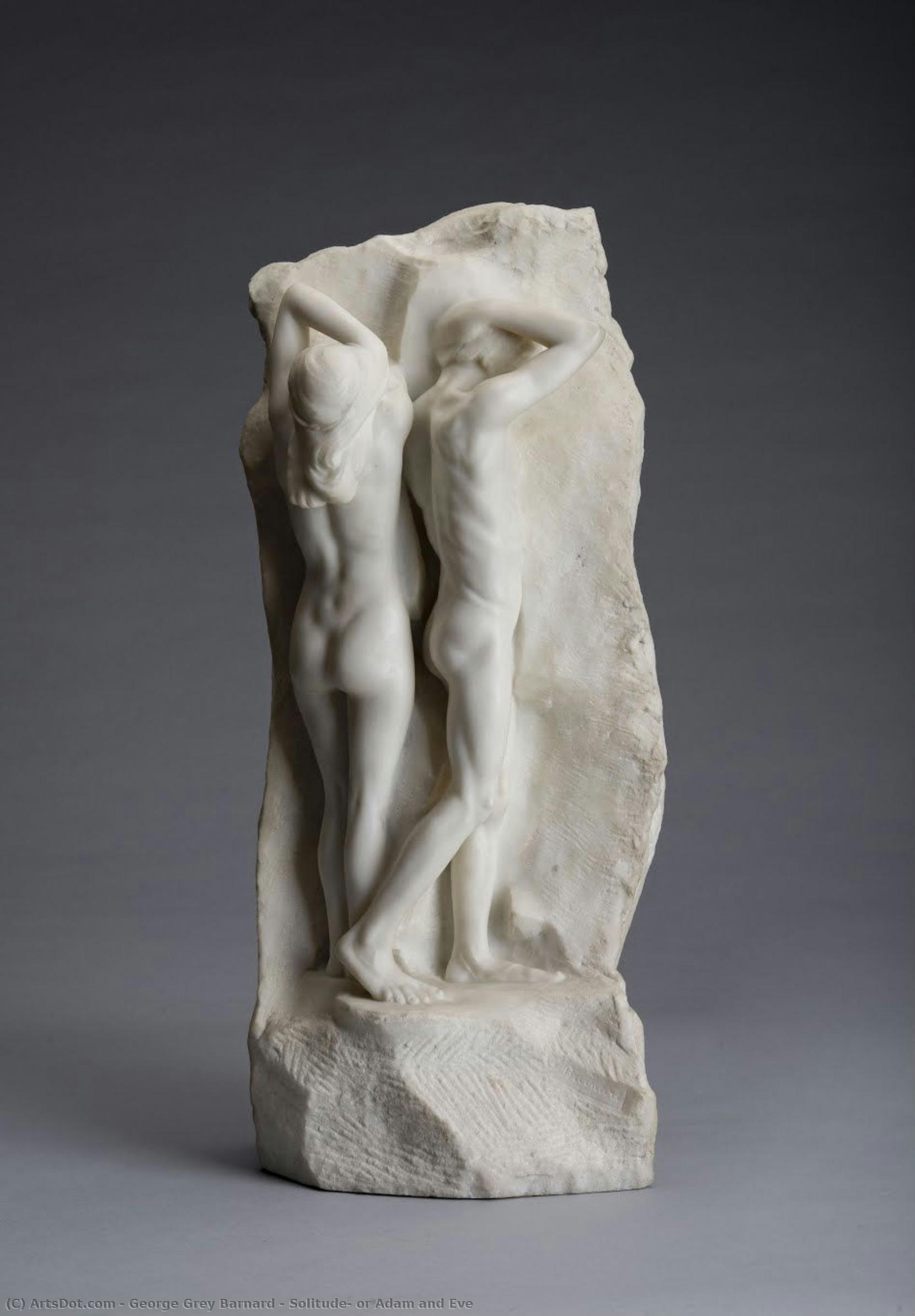 Solitude, Or Adam And Eve — George Grey Barnard