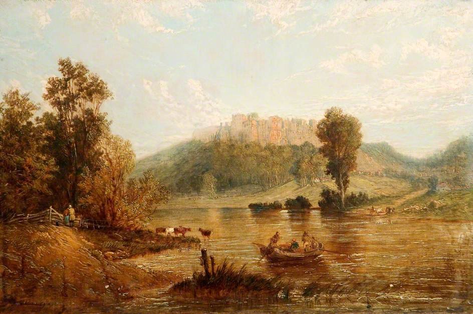 Lake And Castle Scene — James Netherlands