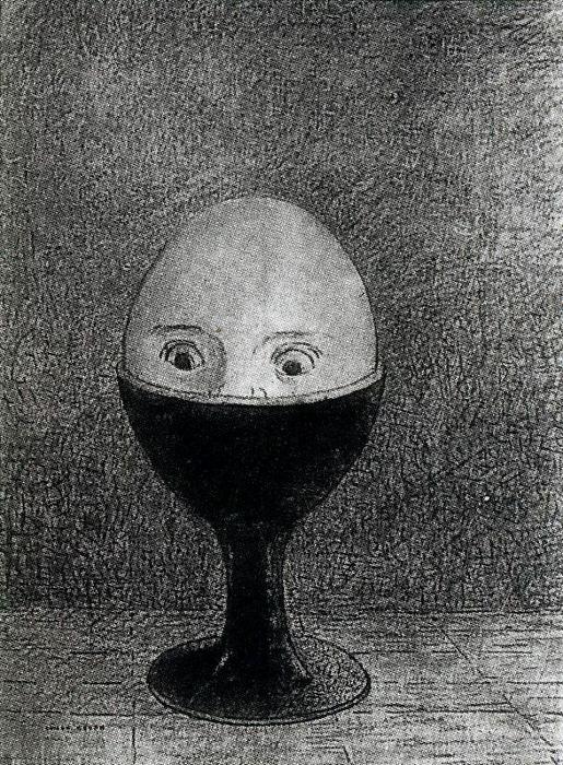 The Egg — Odilon Redon