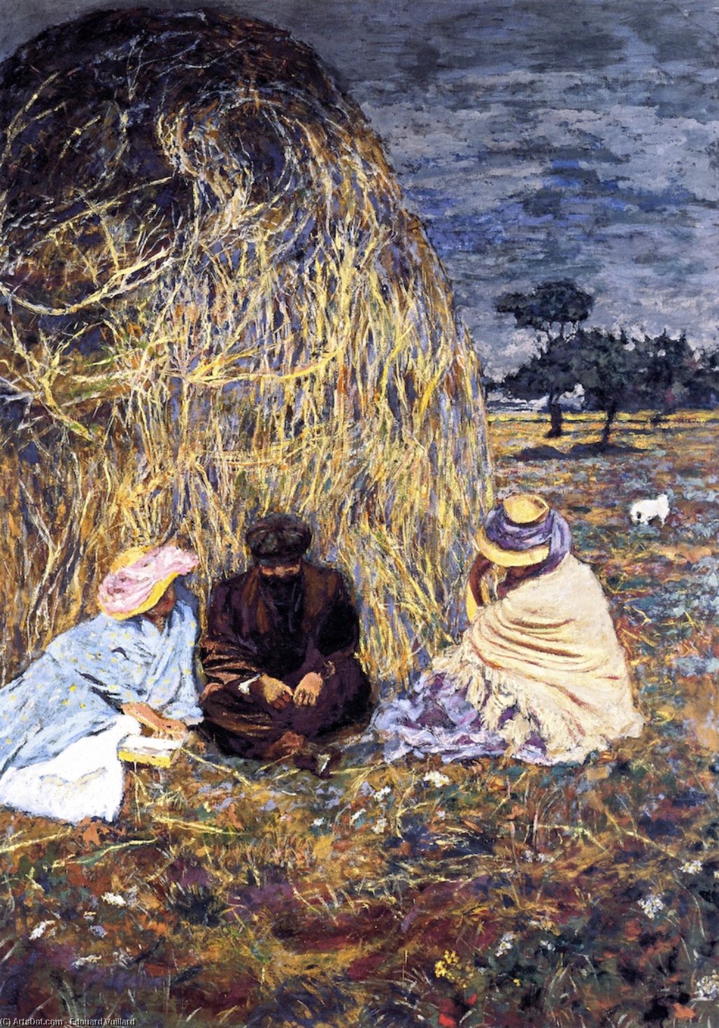 Panel For Prince Emmanuel Bibesco: The Haystack — Jean-édouard Vuillard
