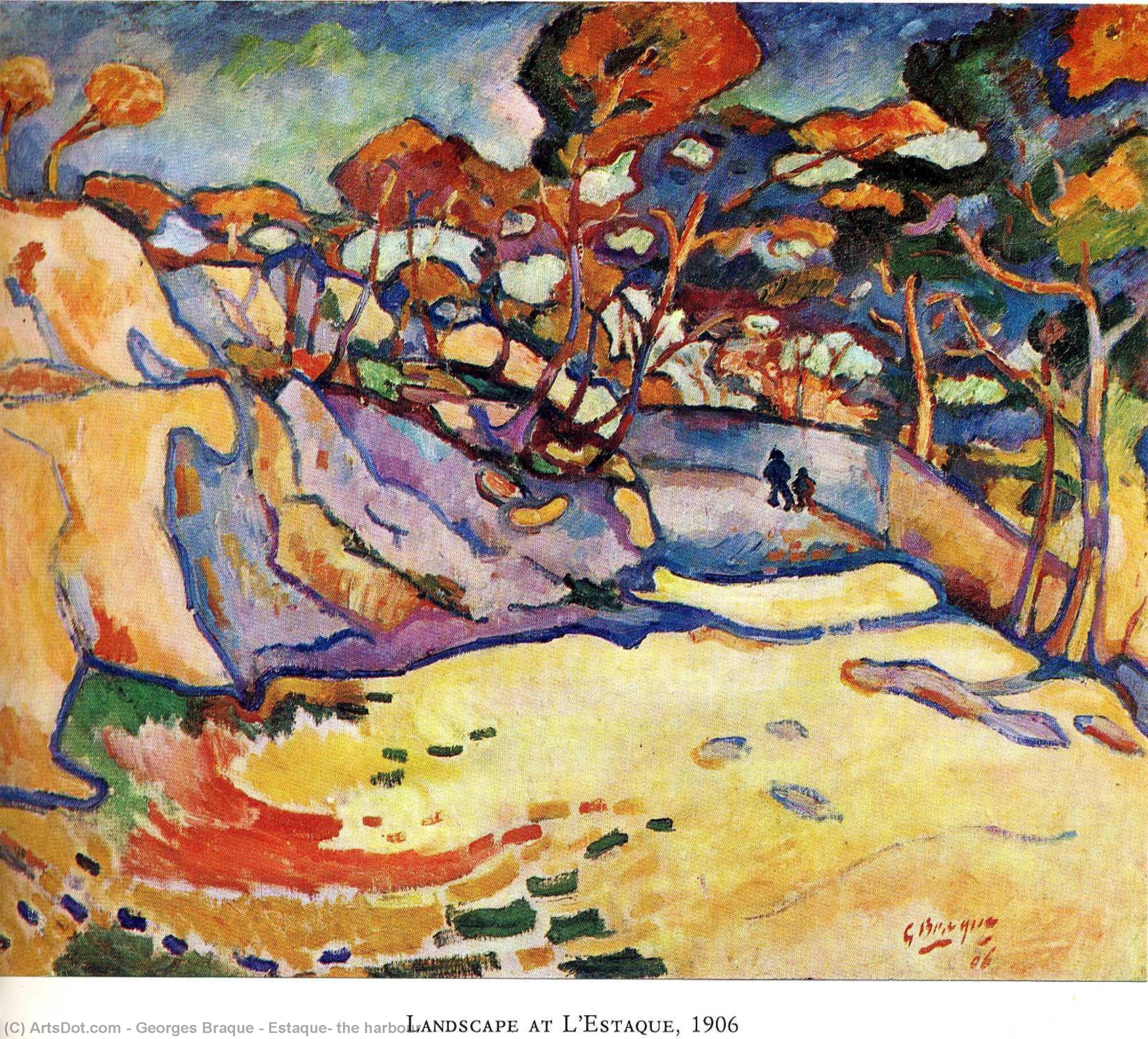 Estaque, The Harbour — Georges Braque
