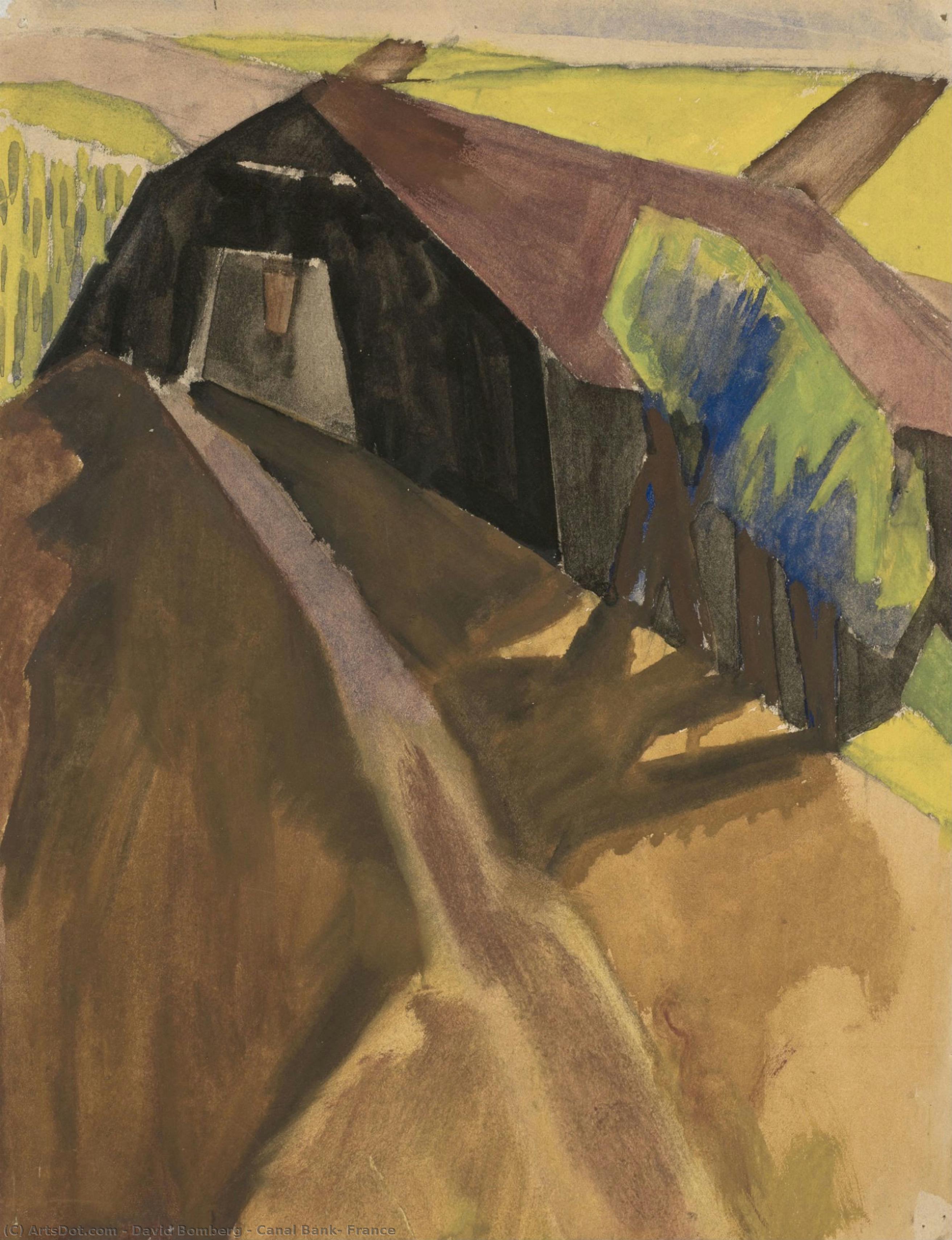 Канал Банк, Француска — David Bomberg