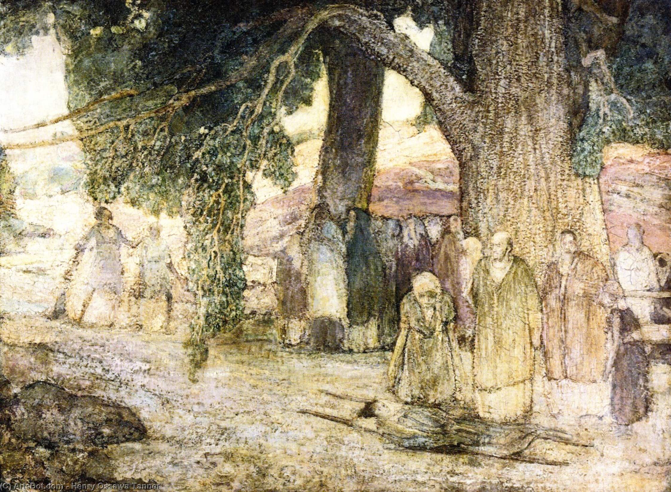 Disciples Healing The Sick — Henry Ossawa Tanner
