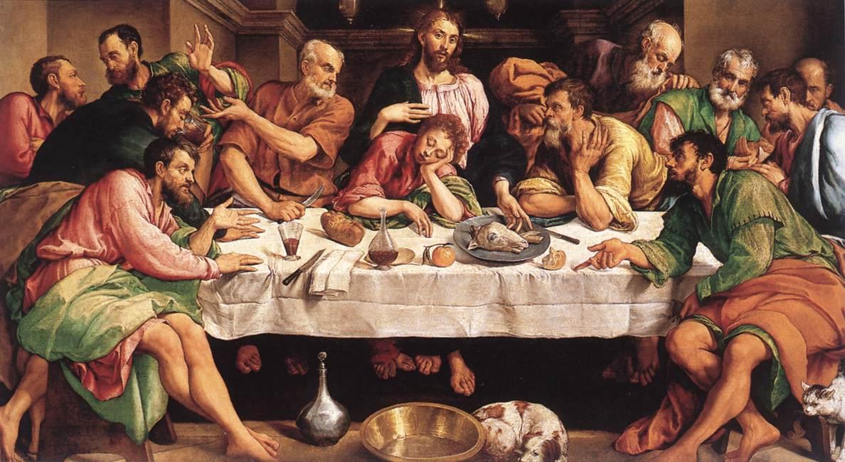 The Last Supper — Jacopo Bassano (jacopo Da Ponte)
