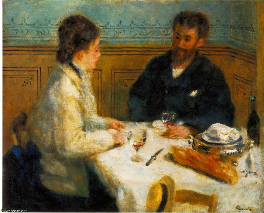 The Luncheon (le Dejeuner), Ca Ba — Pierre-auguste Renoir