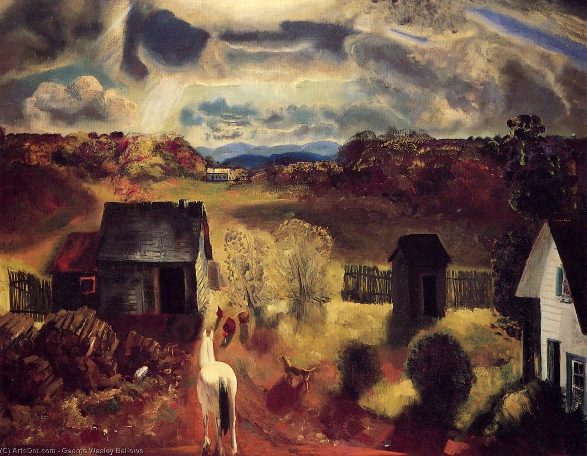 The White Horse — George Wesley Bellows