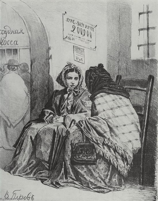 In The Pawnshop — Vasily Grigoryevich Perov