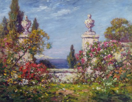 A Mediterranean Garden — Thomas E Mostyn