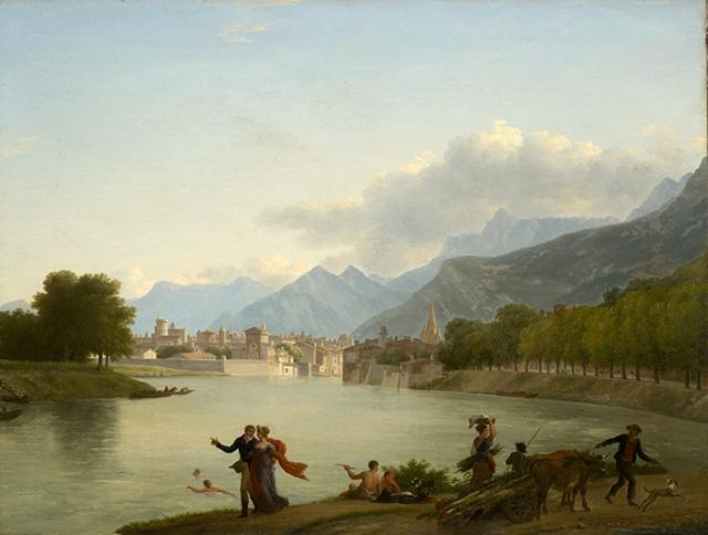 Vue De Grenoble — Joseph Pierre Xavier Bidauld