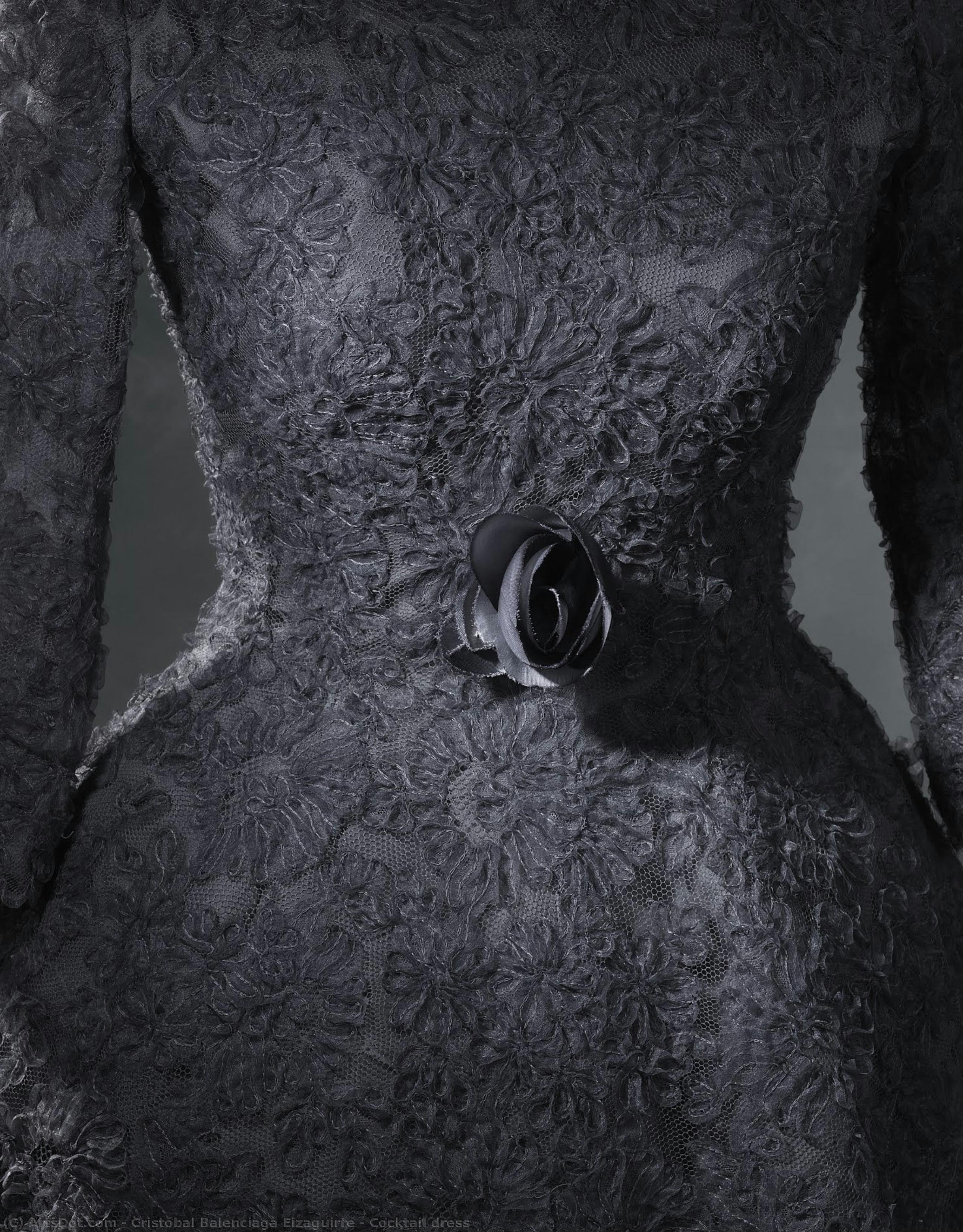 Vestido De Cóctel — Cristóbal Balenciaga Eizaguirre