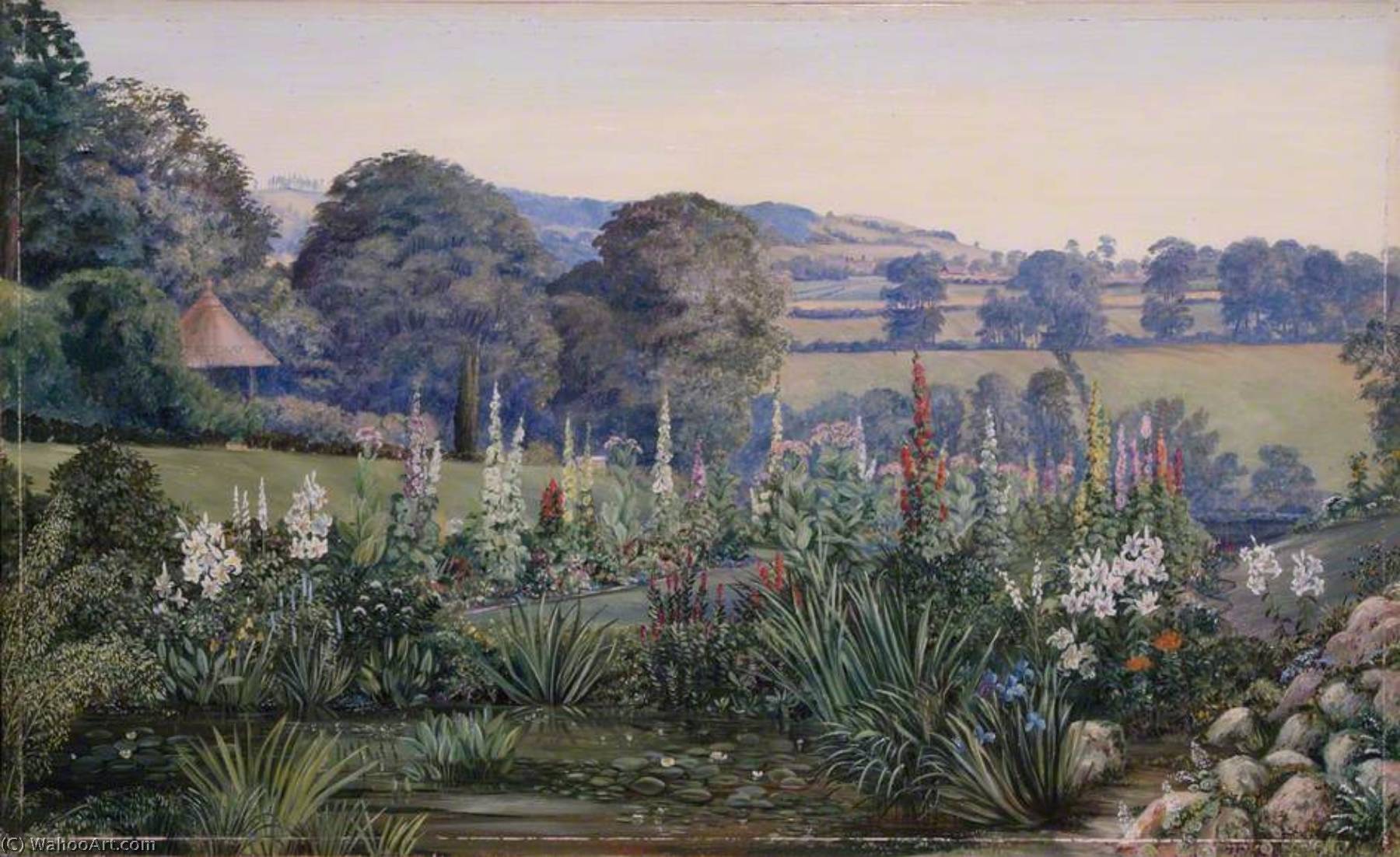 View Of Alderley — Marianne North