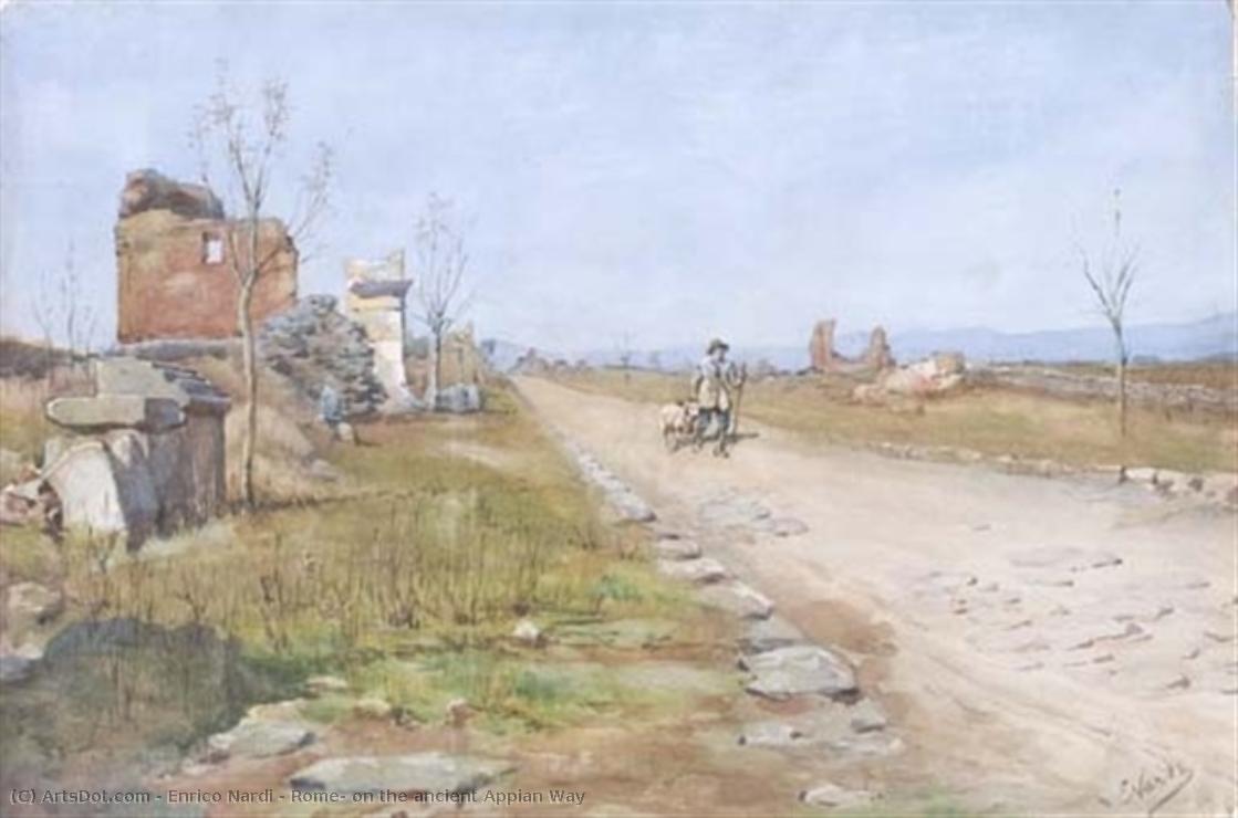 Rome, On The Ancient Appian Way — Enrico Nardi