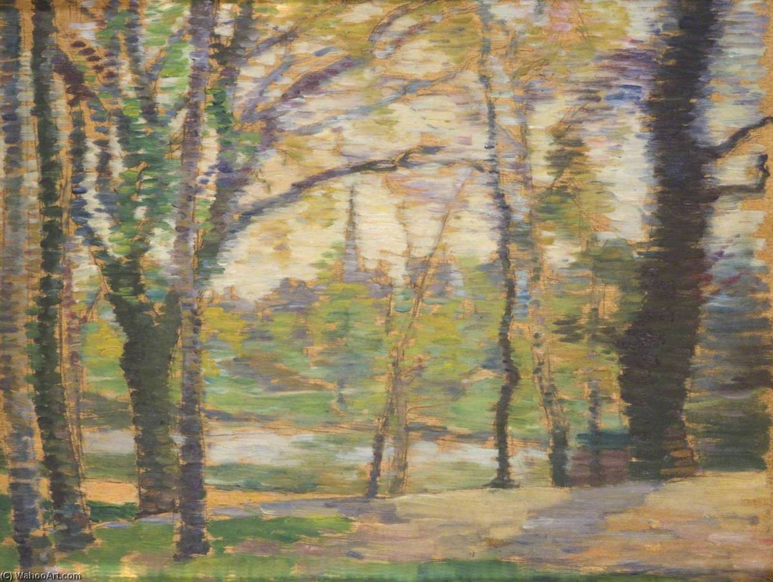 Landscape With A Church Steeple — Evan Walters