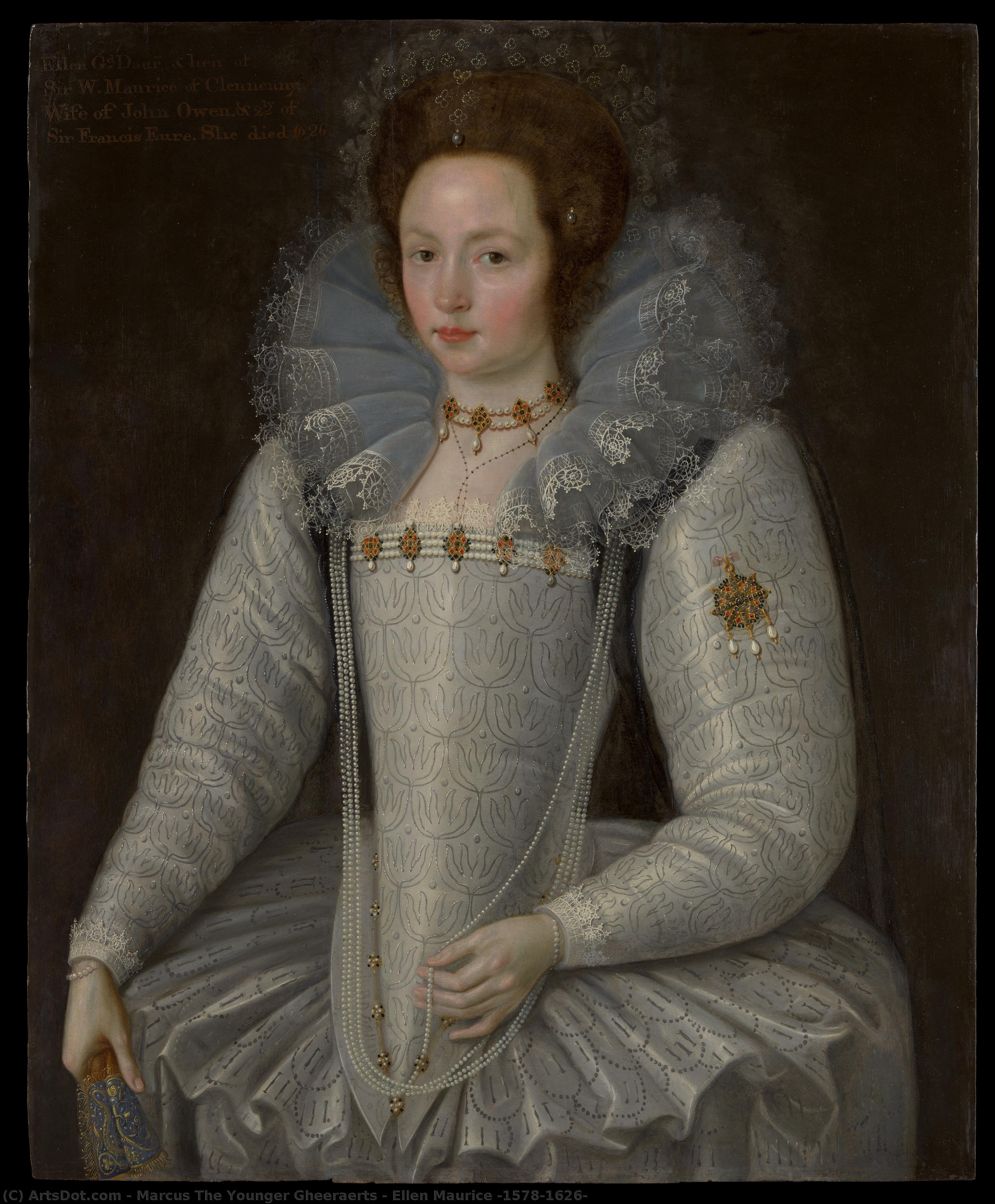 Ellen Maurice (1578–1626) — Marcus The Younger Gheeraerts