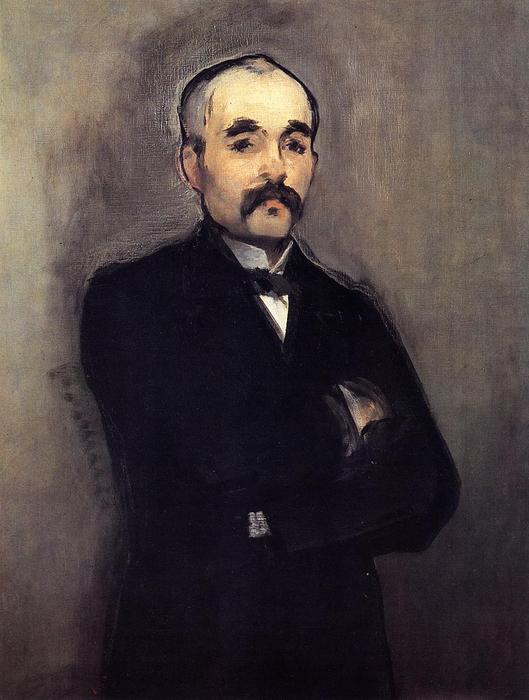 Portrait Of Georges Clemenceau — Édouard Manet