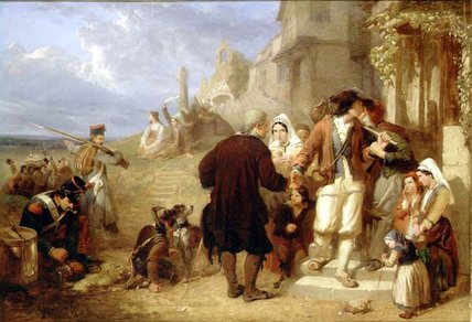 Departure Of The Brittany Conscript — Frederick Goodall