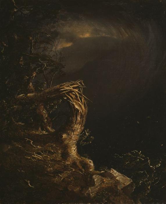Blasted Tree — Jasper Francis Cropsey