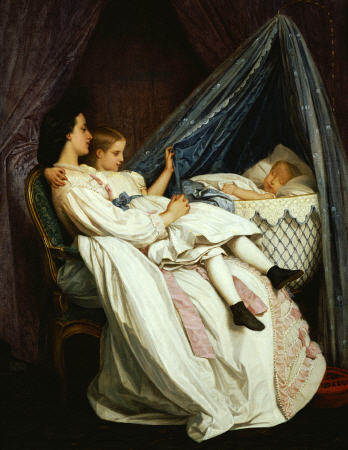 The New Arrival — Auguste Toulmouche
