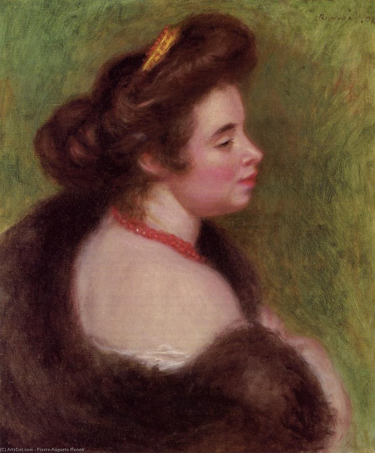 Madame Maurice Denis Nee Jeanne Boudot — Pierre-auguste Renoir