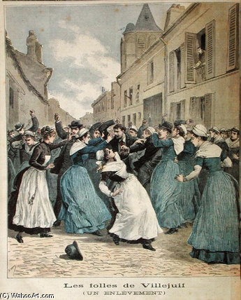 Arrest Of Lunatics In Villejuif — Henri Meyer
