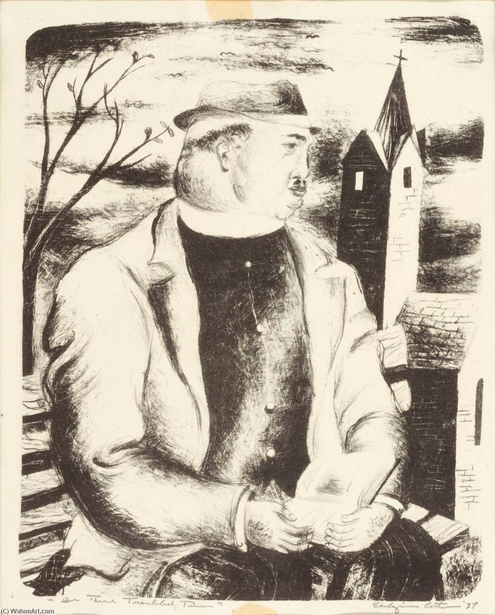 In These Troubled Times — Eldzier Cortor