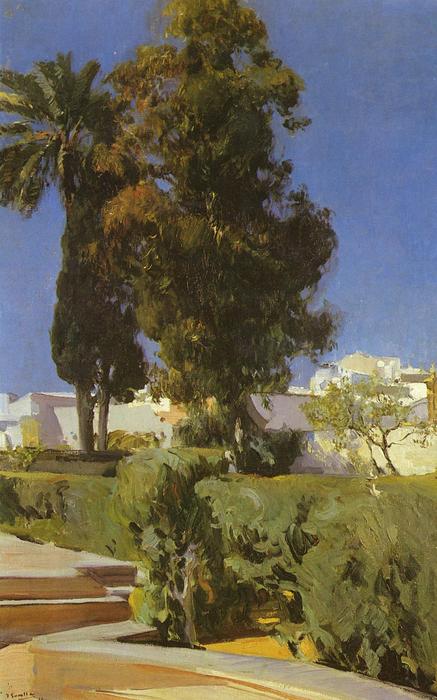Gardens Of The Alcázar — Joaquín Sorolla Y Bastida