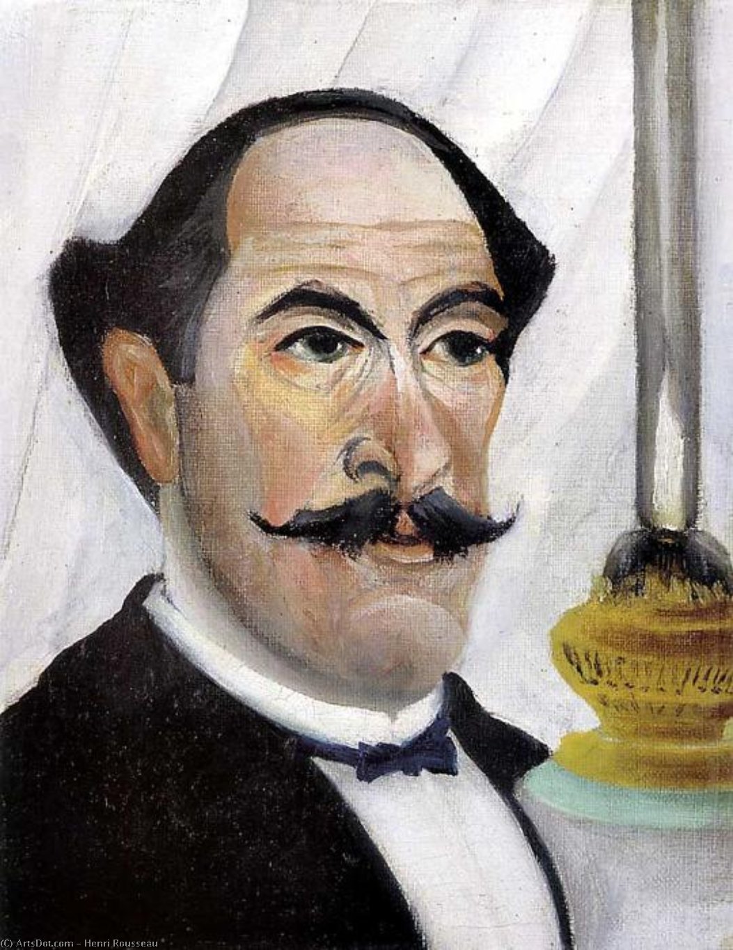 Self Portrait — Henri Julien Félix Rousseau (le Douanier)