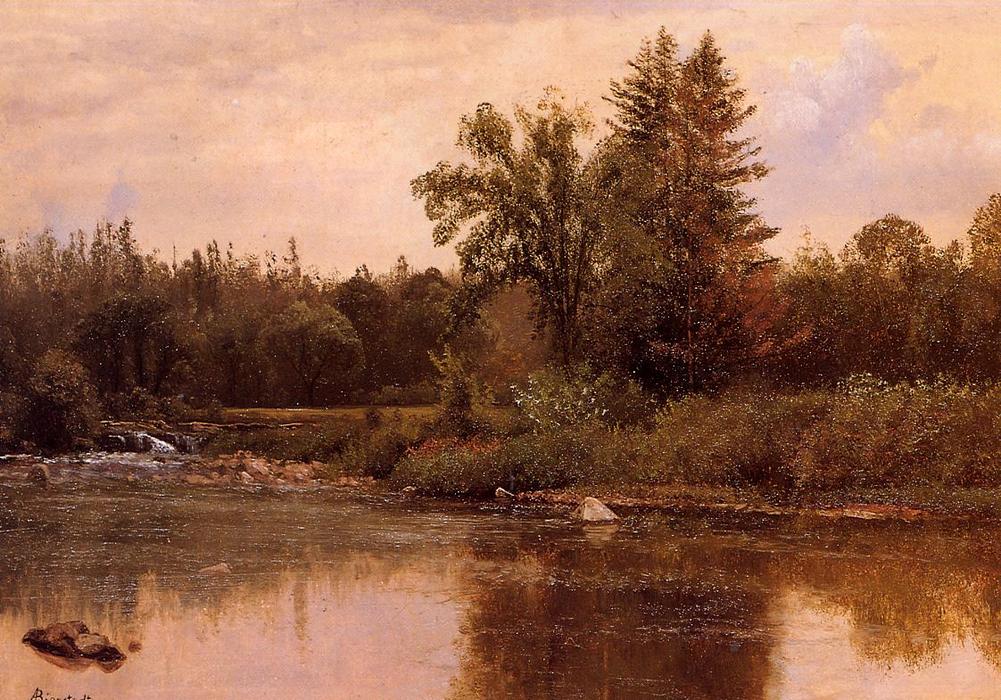 Landscape, New Hampshire — Albert Bierstadt
