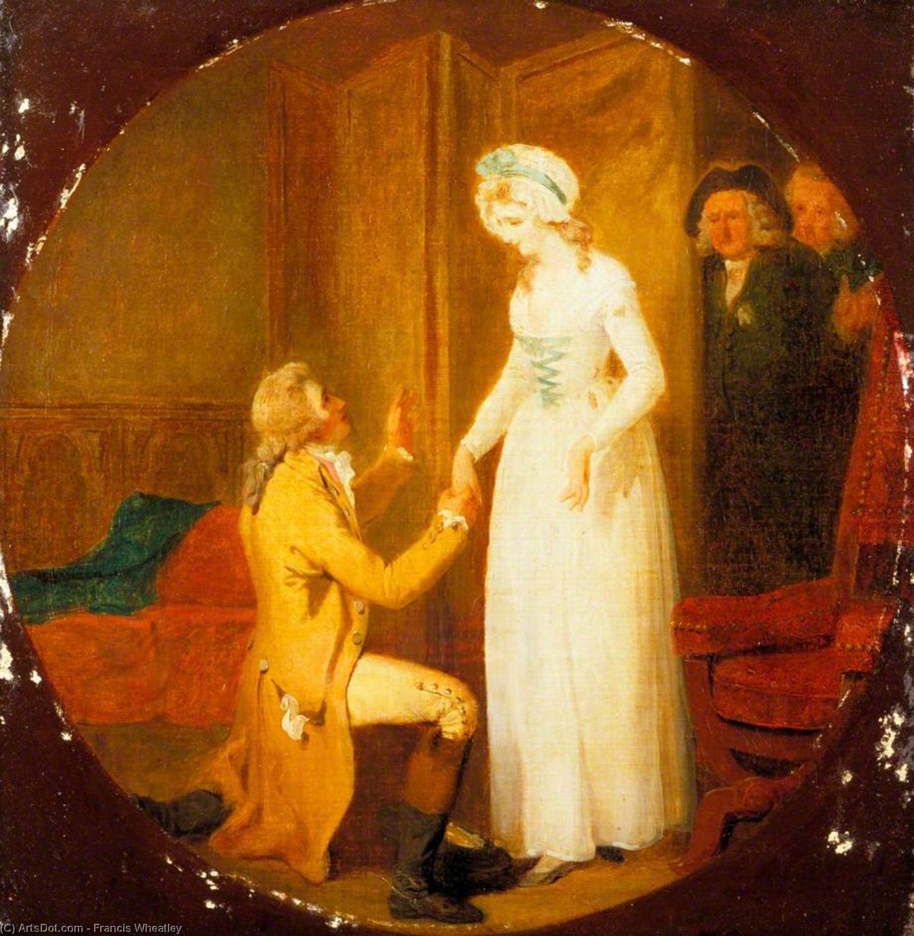 Young Marlow And Miss Hardcastle — Francis Wheatley