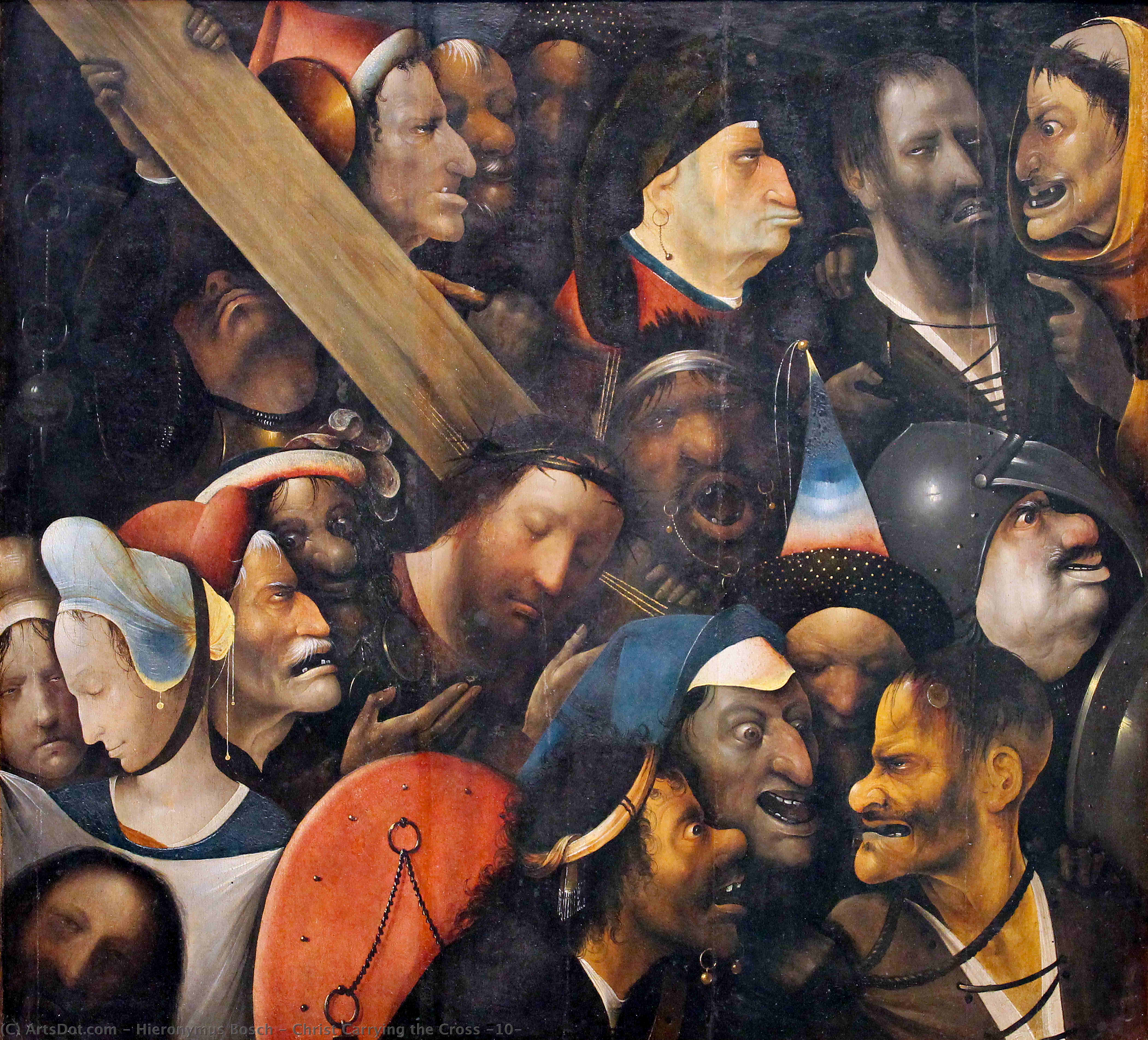 Christ Carrying The Cross (10) — Hieronymus Bosch