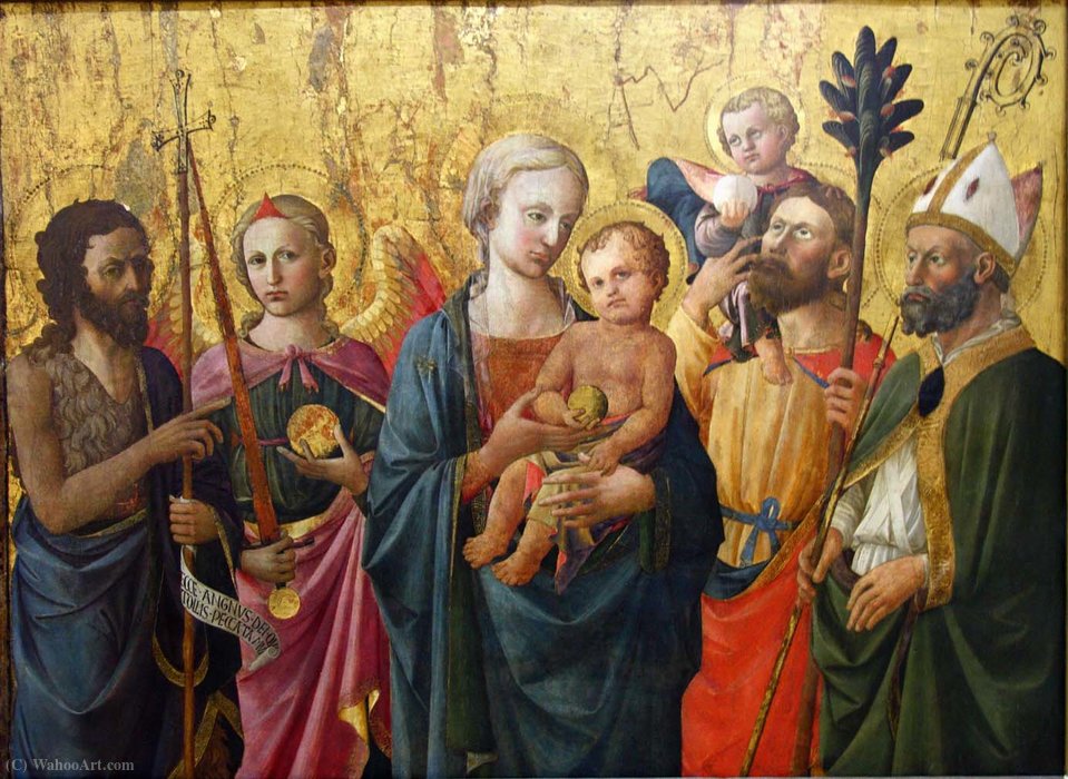 Madonna And Saints — Domenico Di Michelino