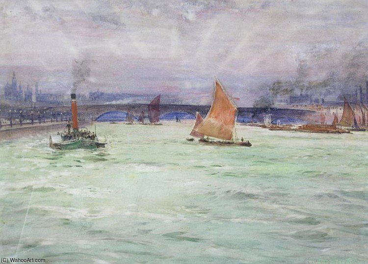 Shipping On A River — Charles John De Lacy