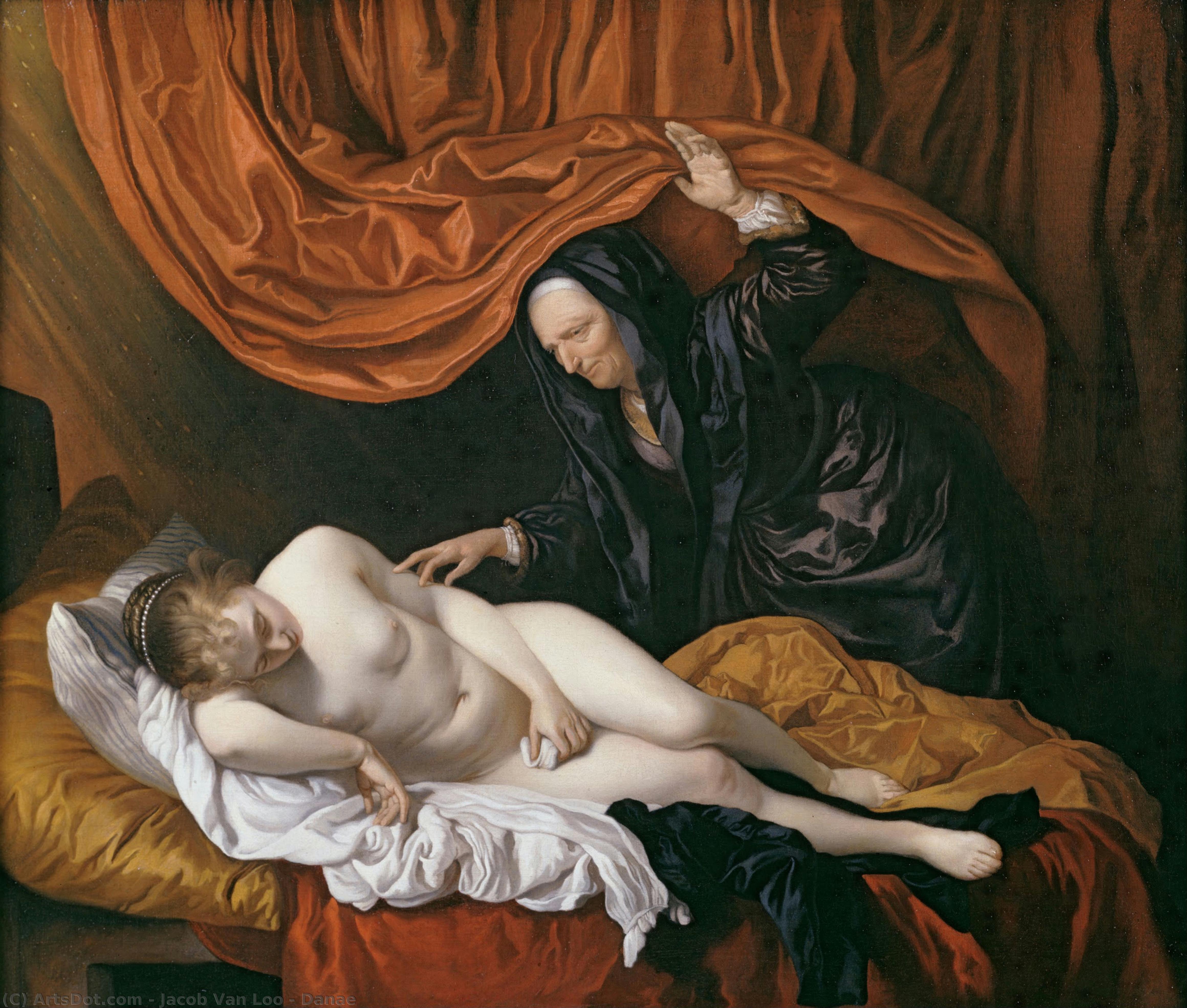 Danae — Jacob Van Loo