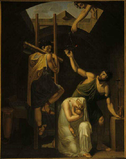 Le Supplice D'une Vestale — Jean Baptiste Peytavin