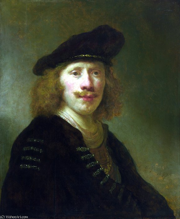 Self Portrait Aged - (24) — Govert Teunisz Flinck