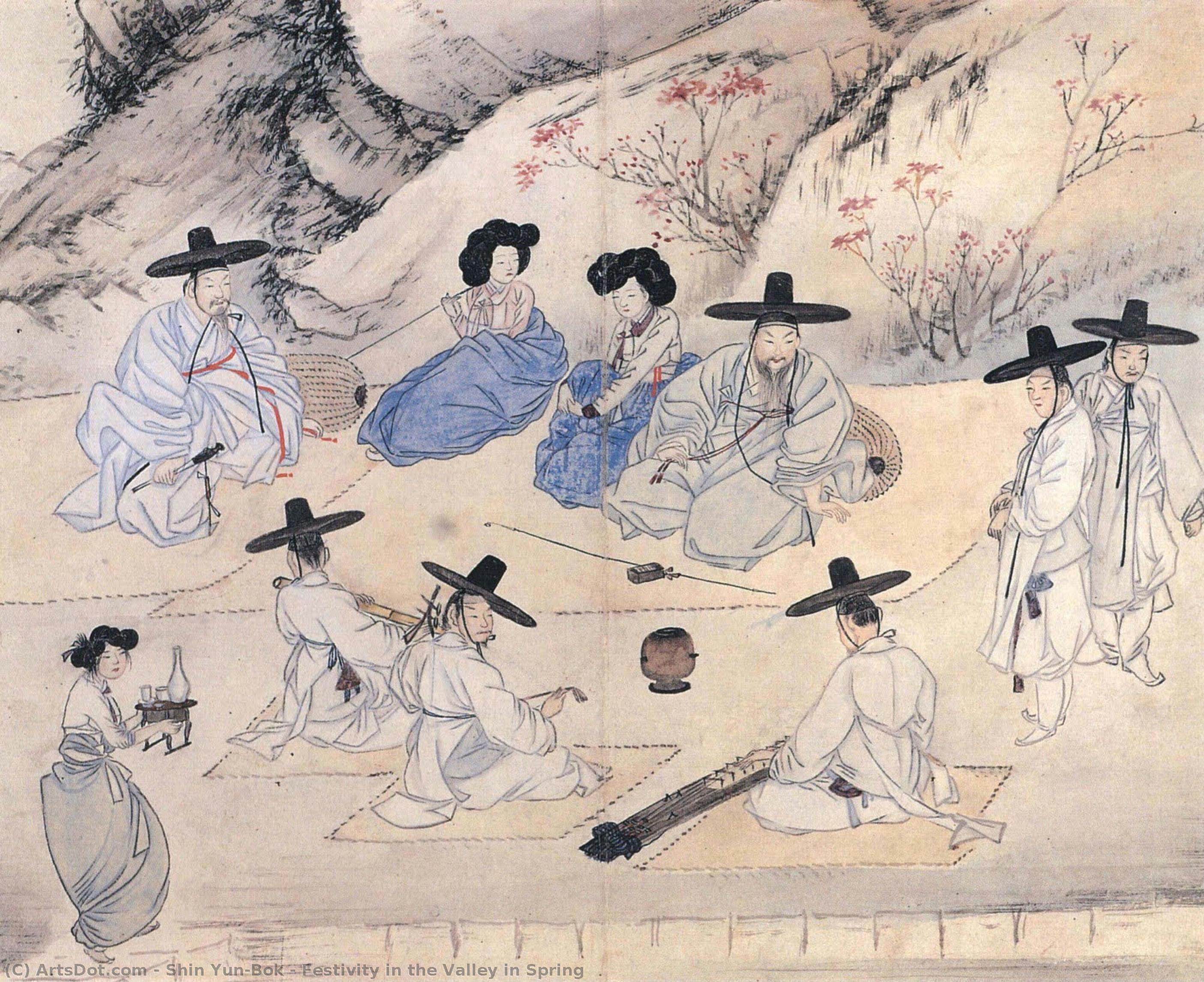 Фестивнија У Долини Пролећа — Shin Yun-bok