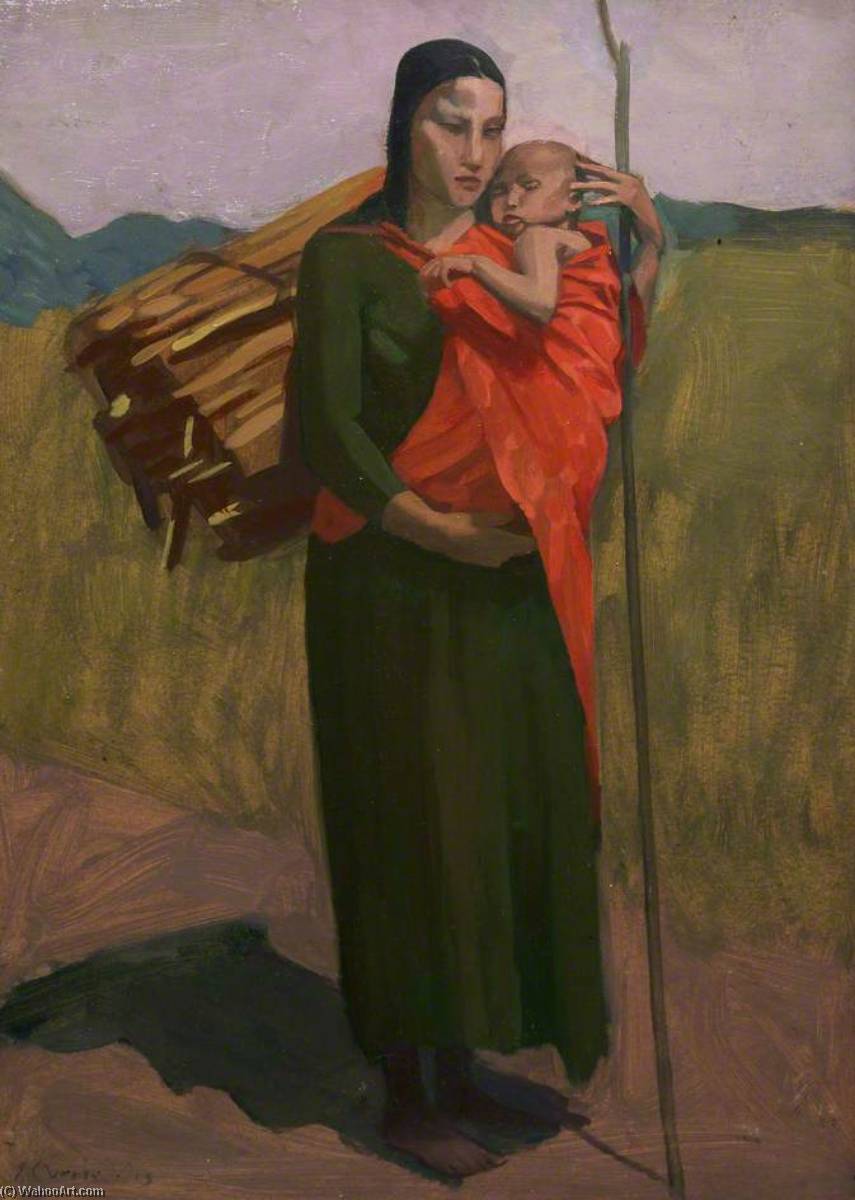 Irish Peasant Woman — John S Currie