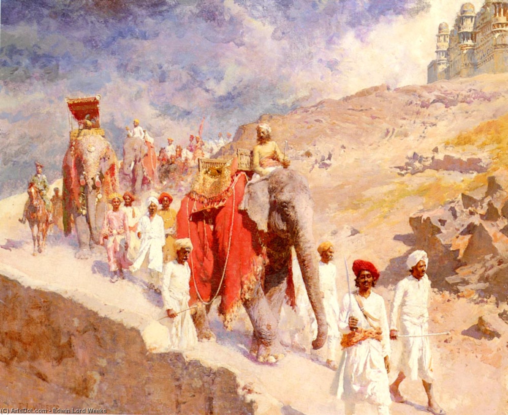 An Indian Hunting Party — Edwin Lord Weeks