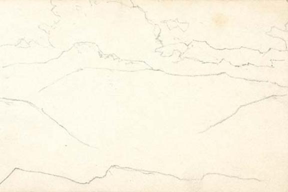 Cursory Sketch Of Mountain Landscape 9 — Nicholas Roerich