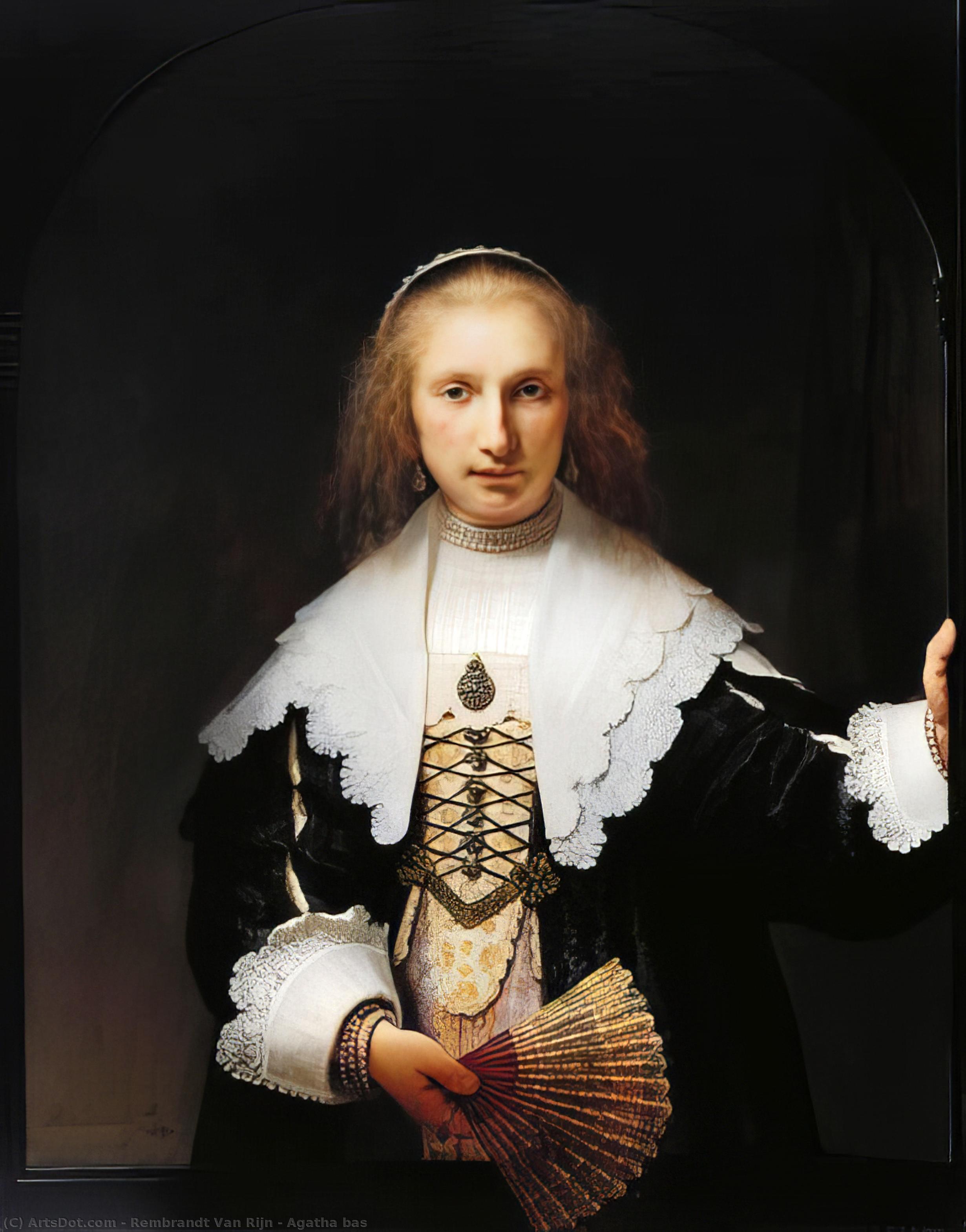 Agatha Bas — Rembrandt Van Rijn