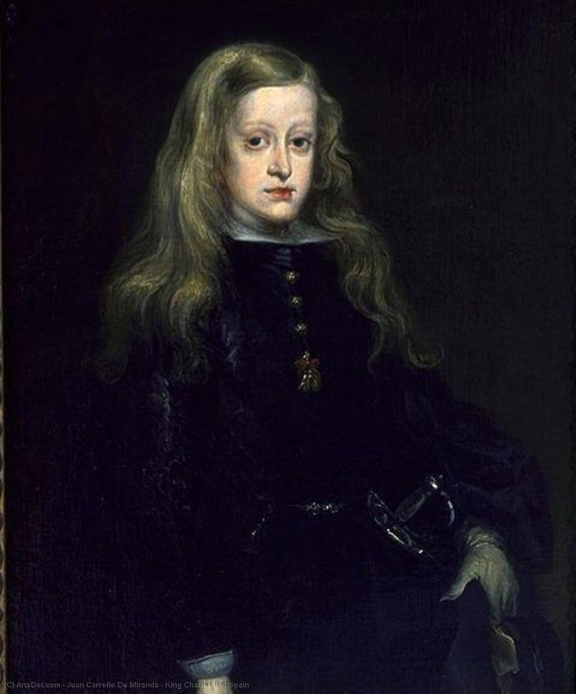 King Charles Ii Of Spain — Juan De Miranda