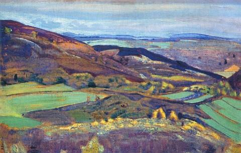 Rocks ^ Cliffs. — Nicholas Roerich
