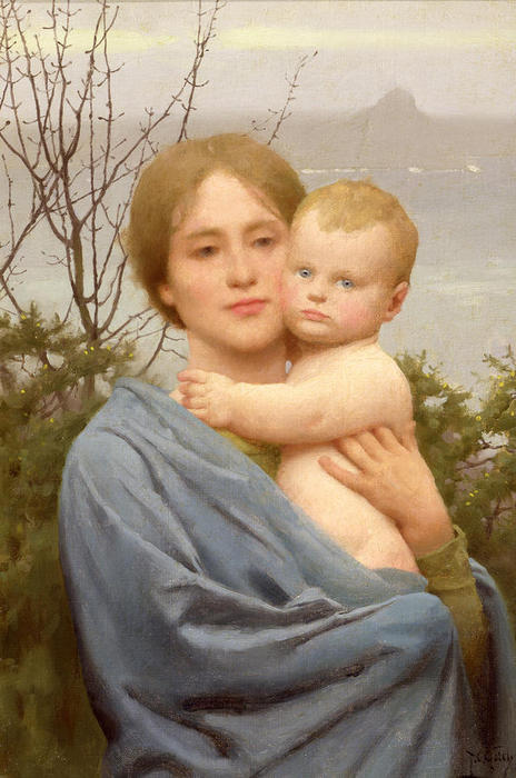 Madonna Of The Mount — Thomas Cooper Gotch