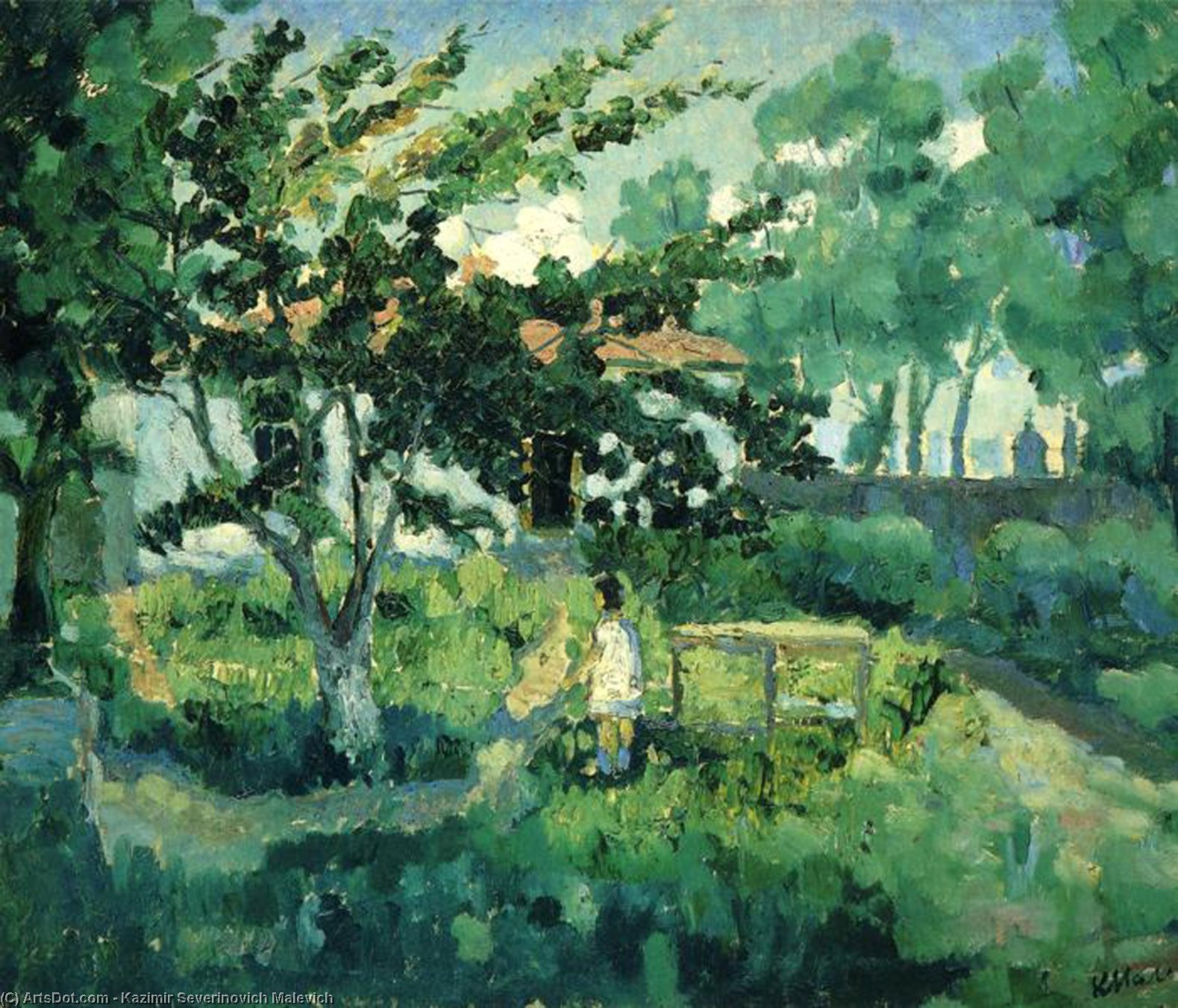 Summer Landscape — Kazimir Malevich