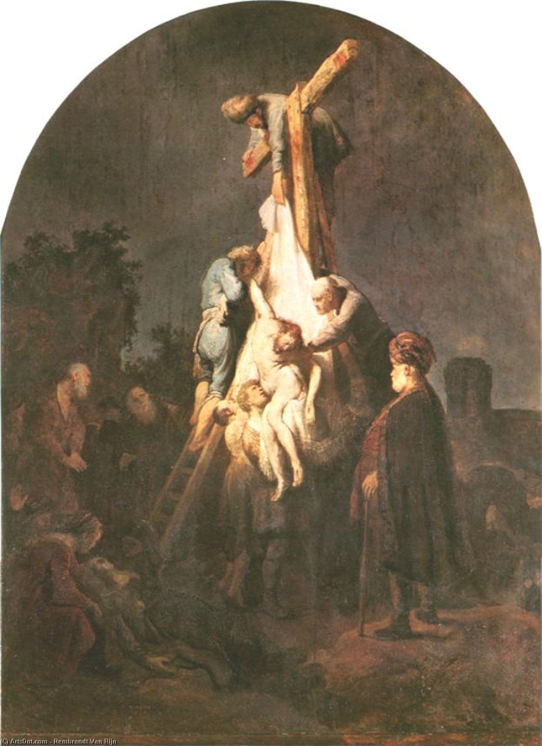 Deposition From The Cross — Rembrandt Van Rijn