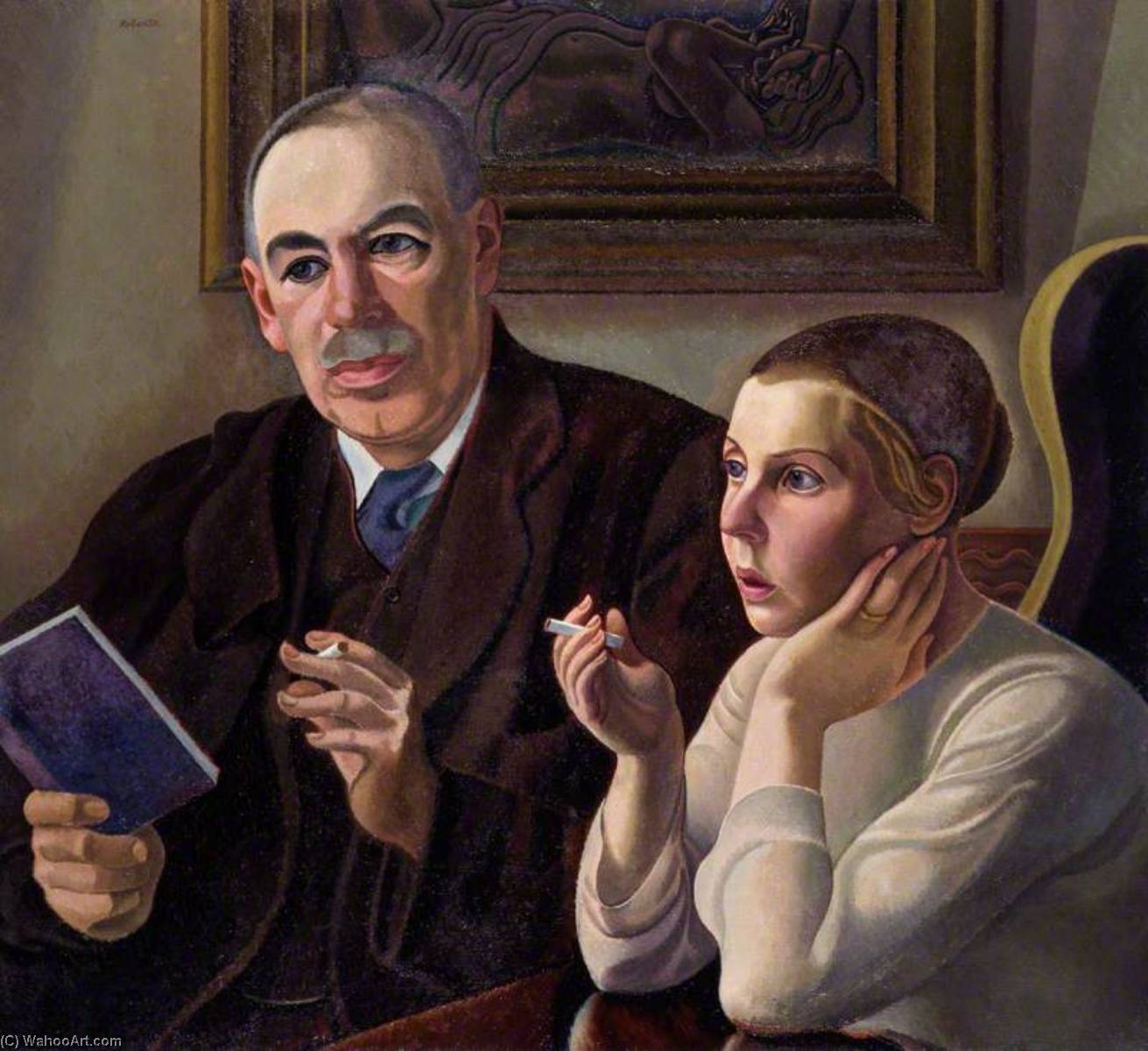 John Maynard Keynes, Baron Keynes Lydia Lopokova — William Patrick Roberts