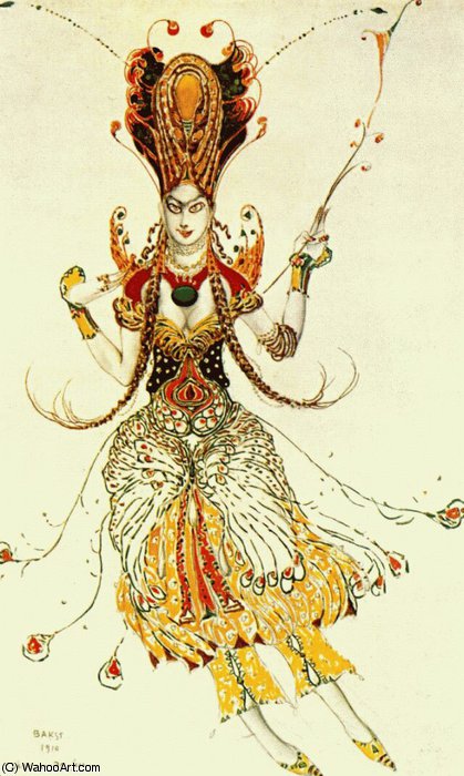 Loiseau De Feu The Firebird — Léon Bakst