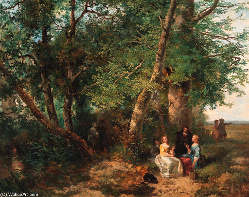 Lunch On The Grass — Johan Mari Henri Ten Kate