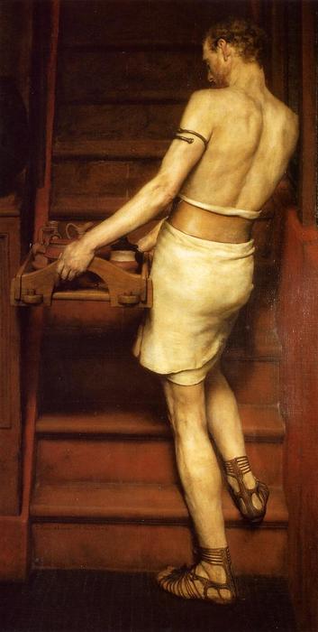 The Roman Potter — Lourens Alma Tadema