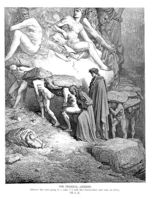 The Prideful-oderisi — Paul Gustave Doré